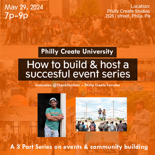 PCU: Event building & hosting Workshop 5/29/24