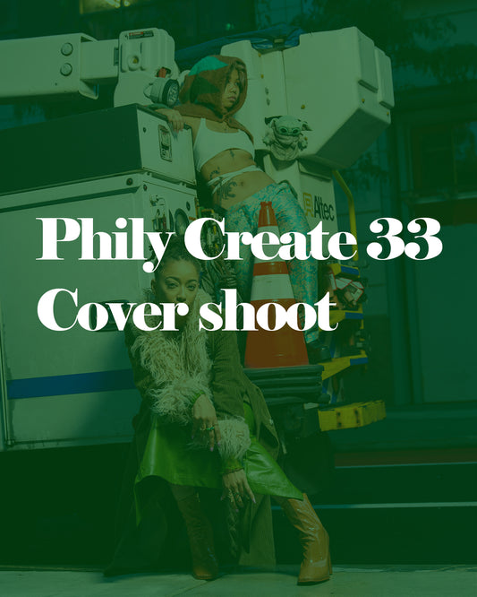 Philly Create 33 cover shoot