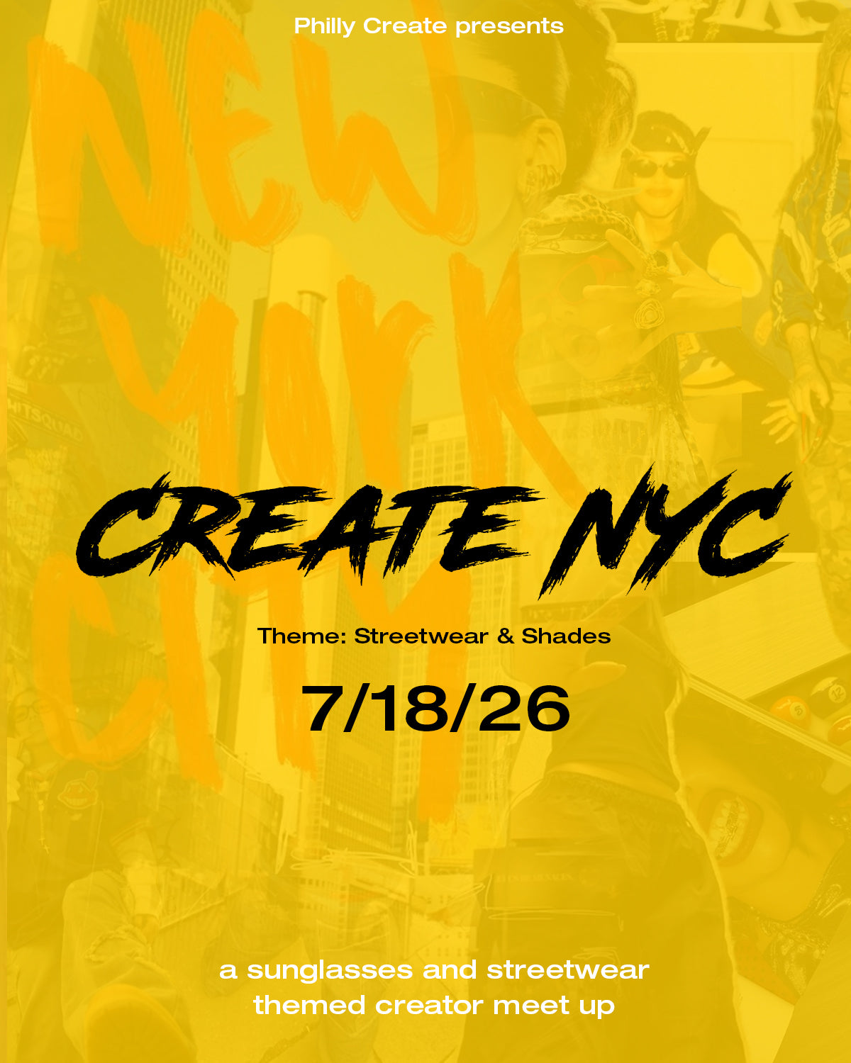 Create NYC 7/18