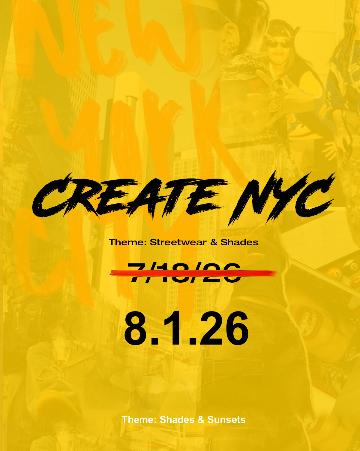 Create NYC 8/1